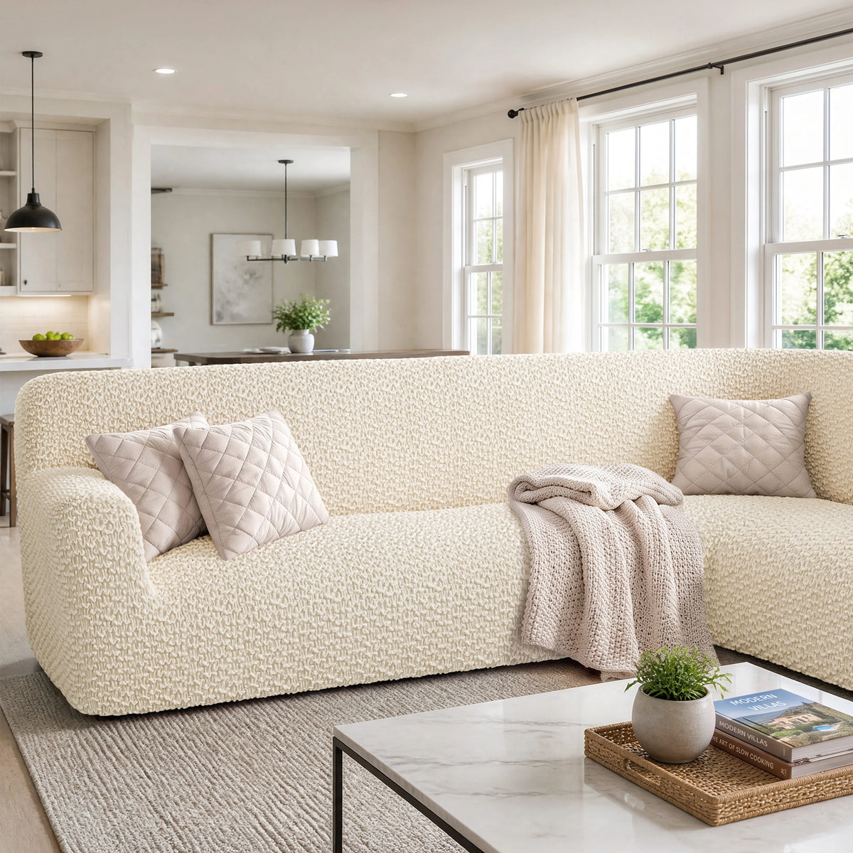 Corner Sofa Cover - Embrace Collection