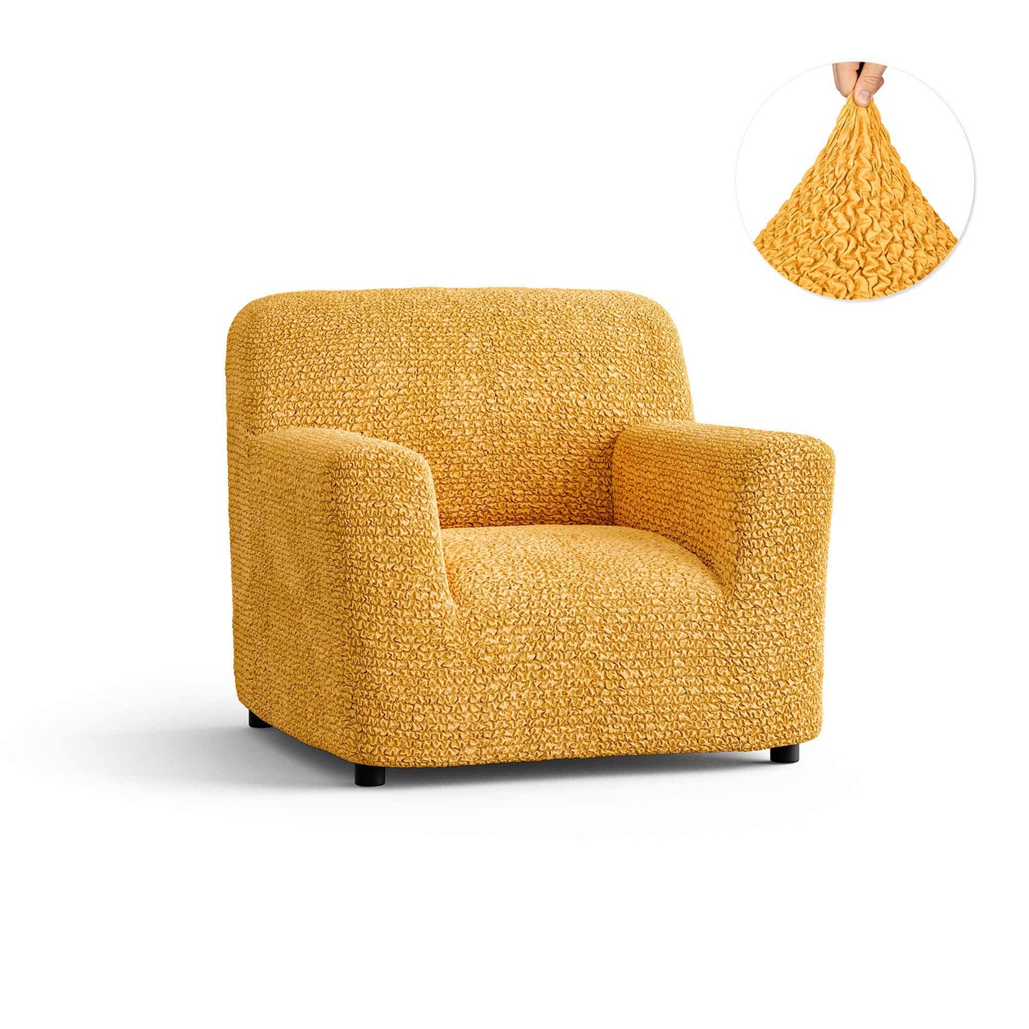 Housse de fauteuil - mangue, microfibre