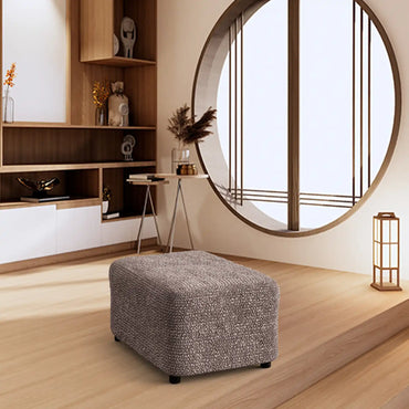 Footstool Cover - Choco, Microfibra