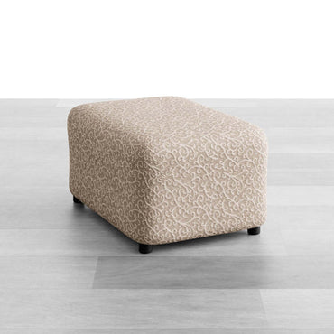 Footstool Cover - Arabesco, Jacquard 3D Collection