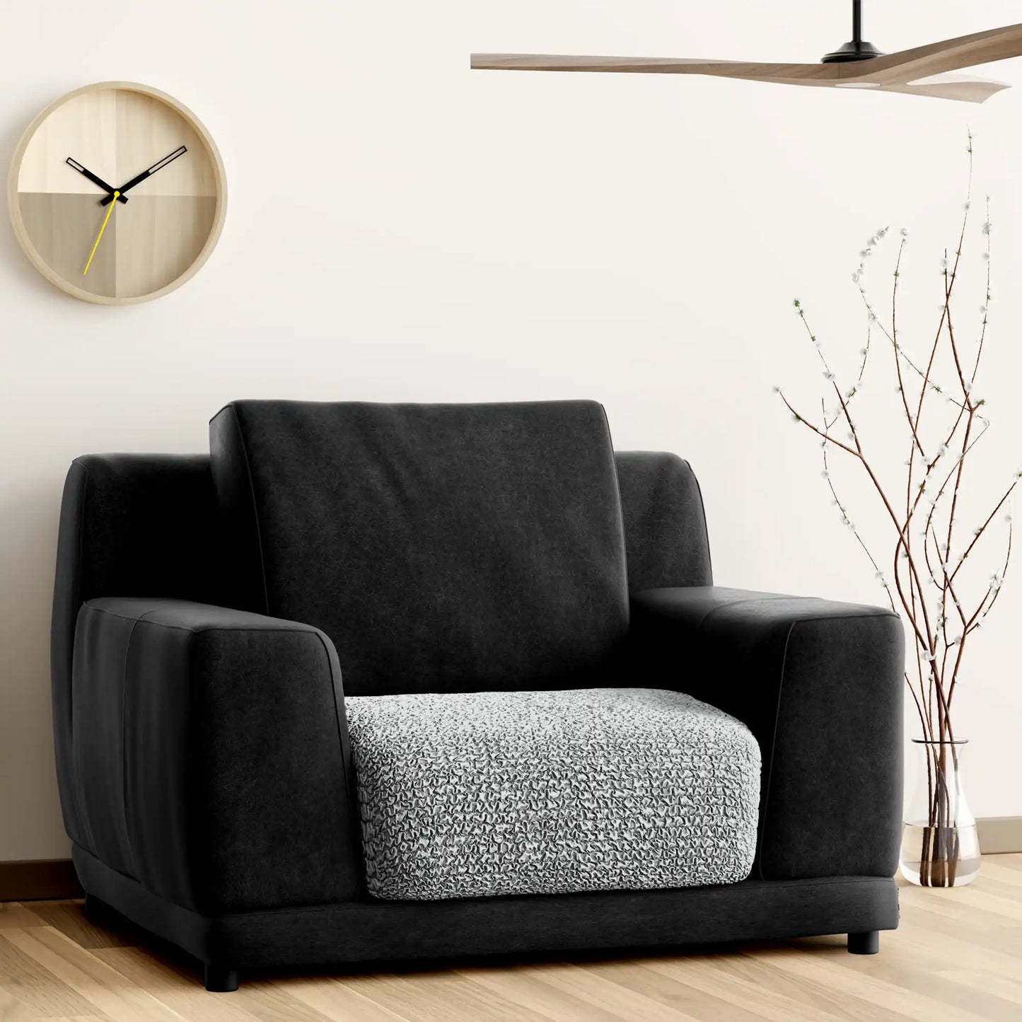 Seat Cushion Cover - Pearl, Microfibra Collection