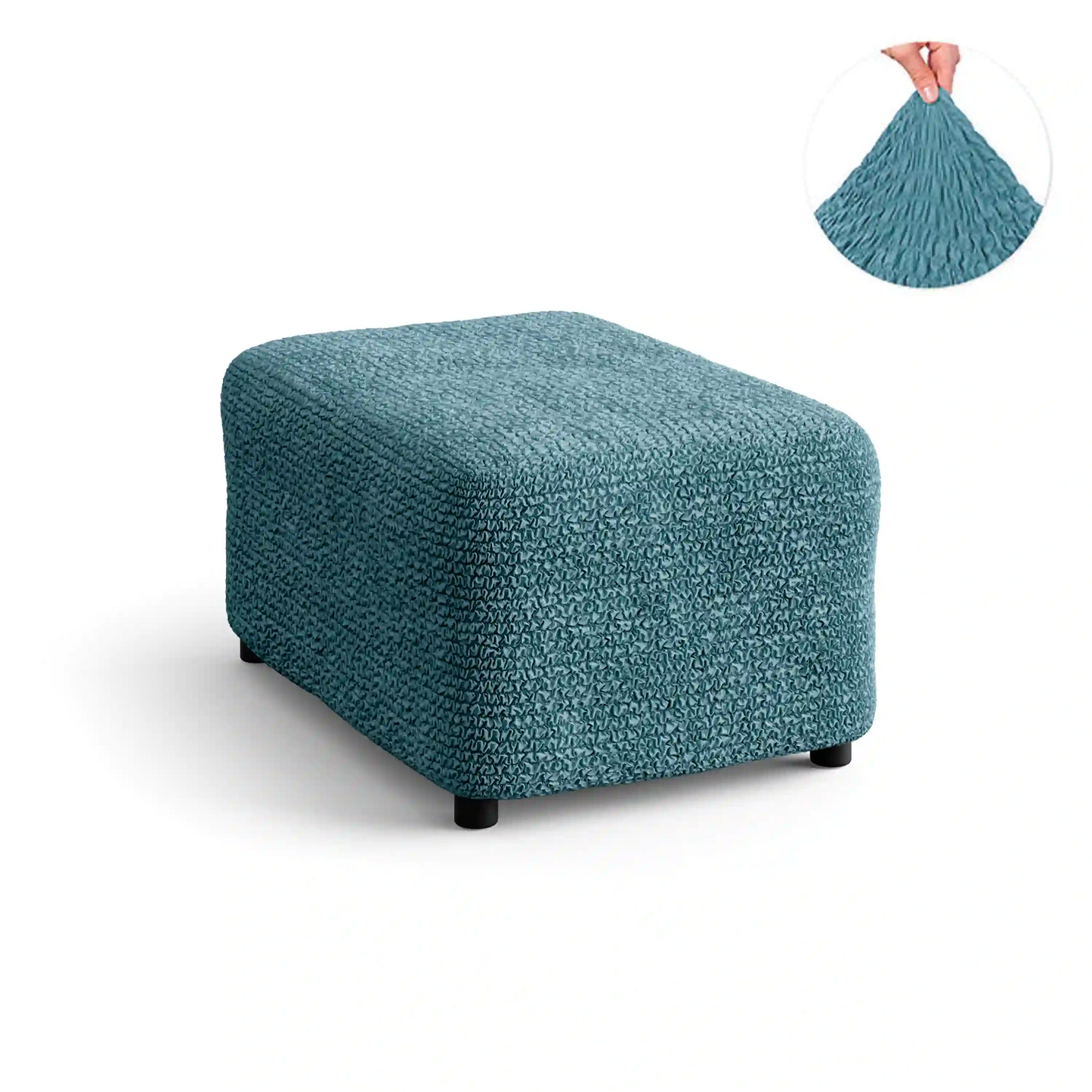 Footstool Cover - Tiffany, Microfibra