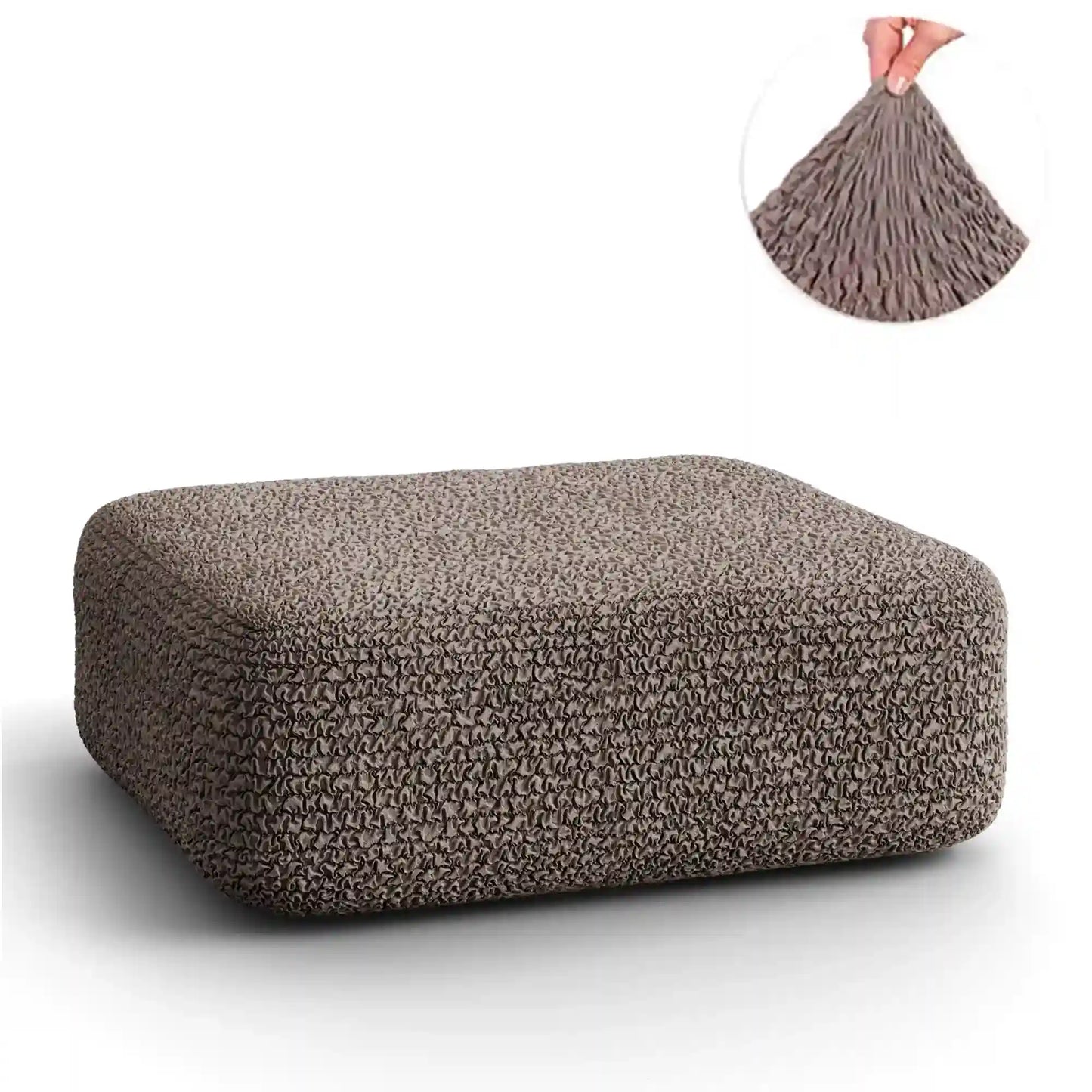 Seat Cushion Cover - Choco, Microfibra Collection