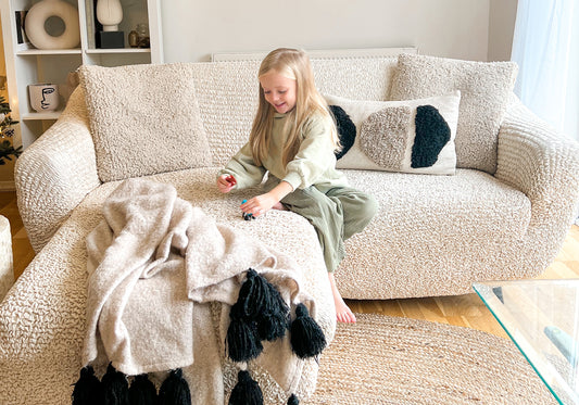 Kids, Pets, and Covers: How to Preserve Furniture in a Busy Household with Microfibra and Velvet Covers