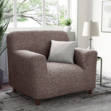 Arm Chair Cover - Choco, Microfibra