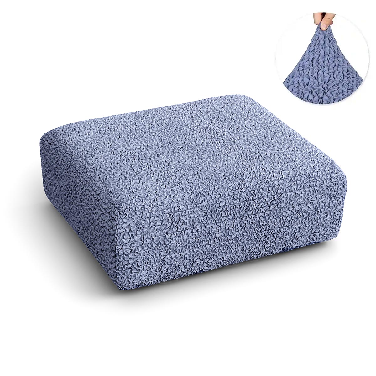 Seat Cushion Cover - Blue, Microfibra Collection