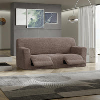 3 Seater Recliner Sofa Cover - Choco, Microfibra