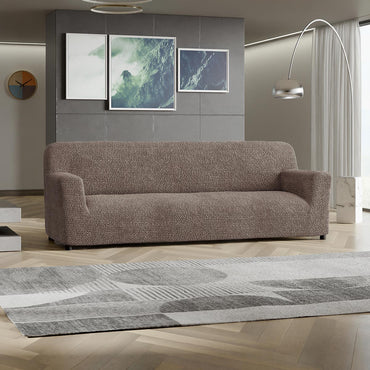 4 Seater Sofa Cover - Choco, Microfibra Collection