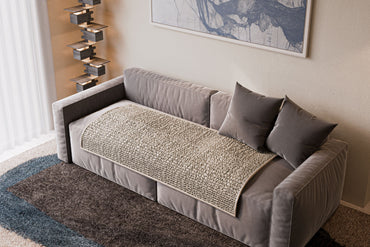 3 Seater Waterproof Blanket  - Charcoal, Microfibra (170 X 60 CM)
