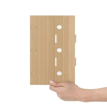 FOLDING CARDBOARDS WITH RIDGES - SET OF 4