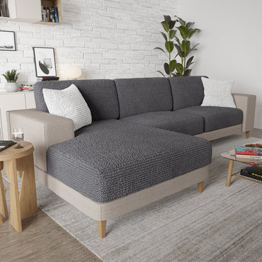 Housse de coussin de siège - Anthracite, Collection Microfibre