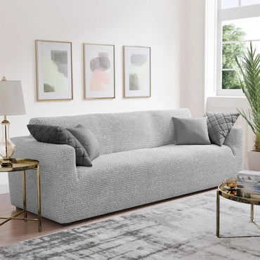 3 Seater Sofa Cover - Pearl, Microfibra