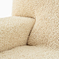 Tub Chair Cover - Beige, Microfibra