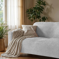 3 Seater Sofa Cover - Pearl, Microfibra