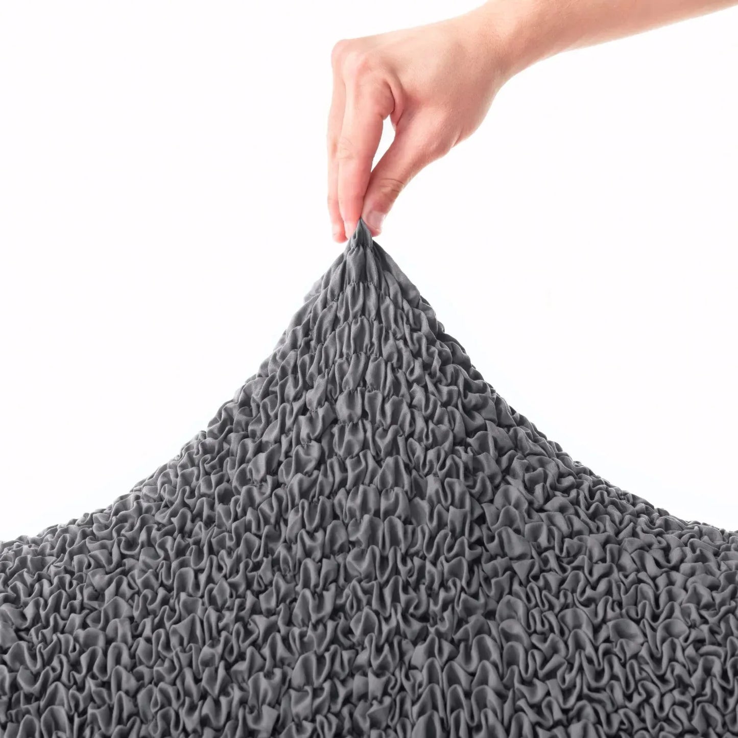 Housse de canapé d'angle - Anthracite, Microfibre