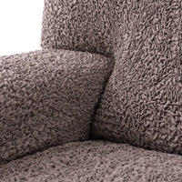 Fullback Sofa Cover (Left Chaise) - Choco, Microfibra Collection