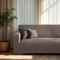 4 Seater Sofa Cover - Choco, Microfibra Collection
