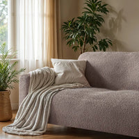 3 Seater Sofa Cover - Choco, Microfibra