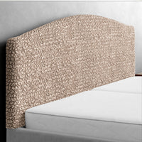 Bed Headboard & Frame Cover (Full/King)- Tapioca, Microfibra Collection