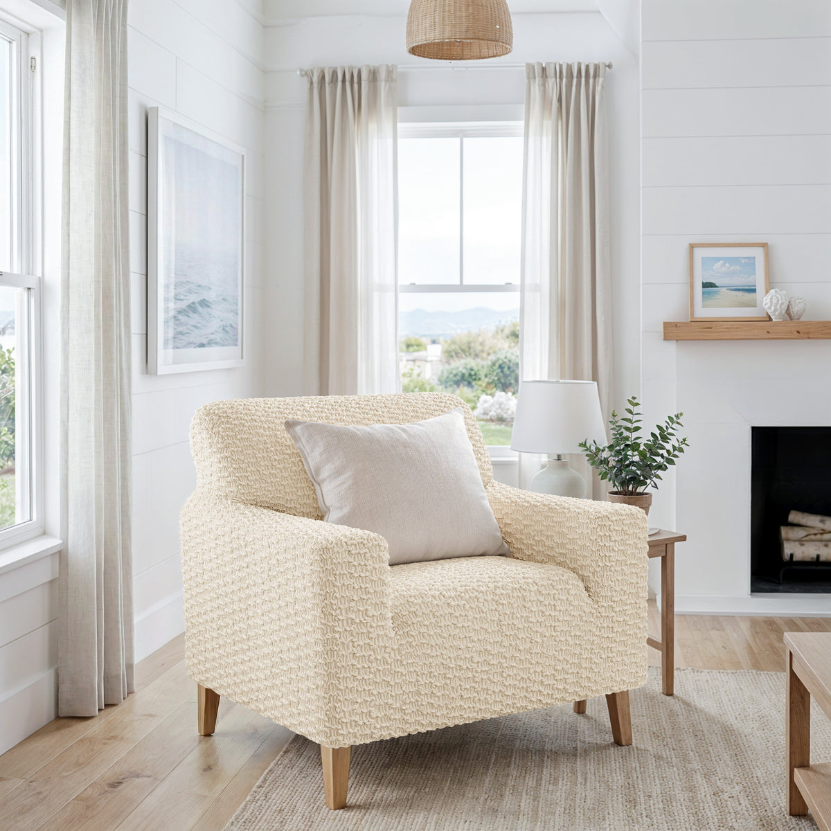 Arm Chair Cover - Embrace