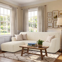 L-Shaped Sofa Cover (Left Chaise) - Embrace Collection