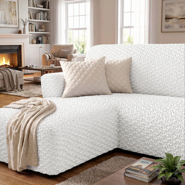 L-Shaped Sofa Cover (Left Chaise) - Embrace Collection