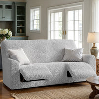 3 Seater Recliner Sofa Cover - Pearl, Microfibra