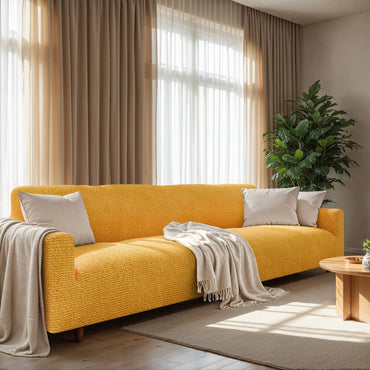4 Seater Sofa Cover - Mango, Microfibra Collection