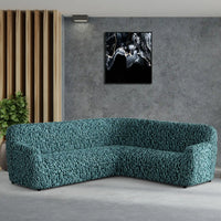 Corner Sofa Cover - Tiffany, Fuco Velvet