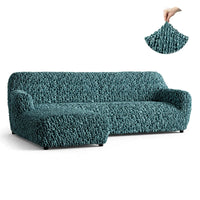 L-Shaped Sofa Cover(Left Chaise) - Tiffany, Fuco Velvet