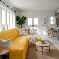 Housse de canapé en L (méridienne droite) - Mango, collection Microfibra