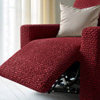 Recliner Chair Cover - Bordeaux, Microfibra