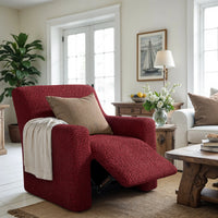 Recliner Chair Cover - Bordeaux, Microfibra