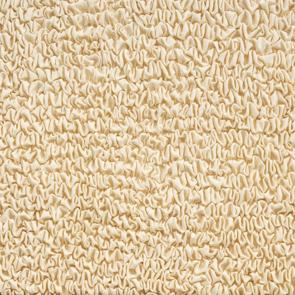 Housse de canapé en L (méridienne gauche) - Beige, collection Microfibra