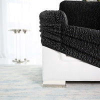 Fabric Sample - Velvet, Black