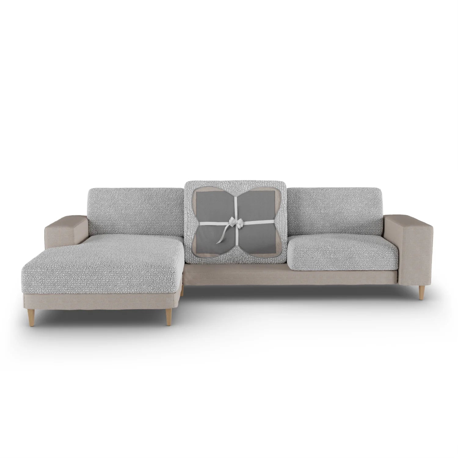 Housse de coussin de siège - Perle, Collection Microfibre