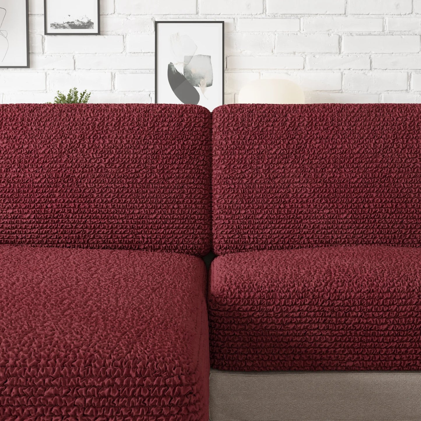 Seat Cushion Cover - Bordeaux, Microfibra Collection