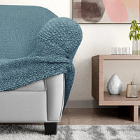 3 Seater Sofa Cover - Tiffany Blue, Microfibra