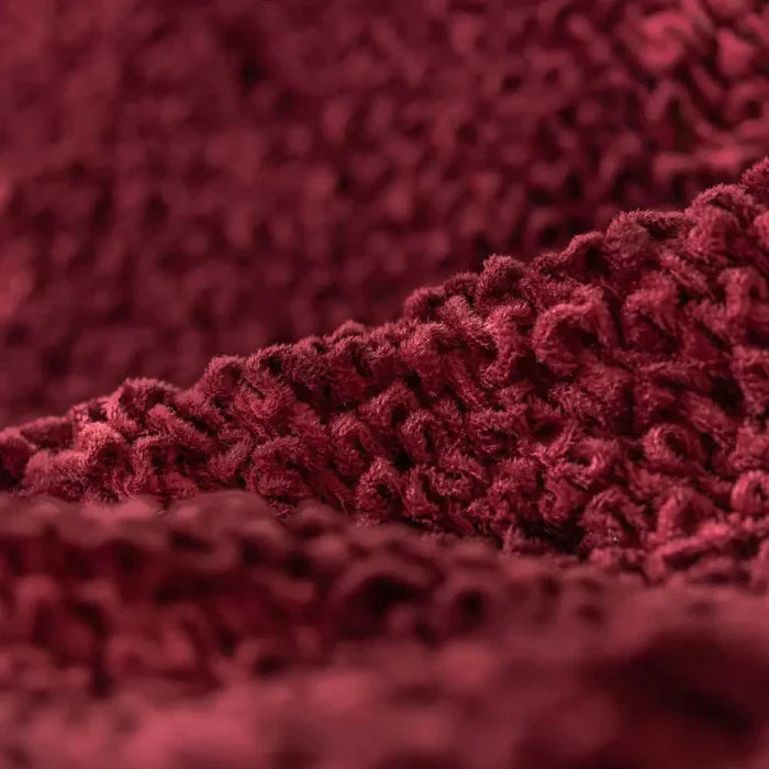 Fabric Sample - Velvet, Bordeaux