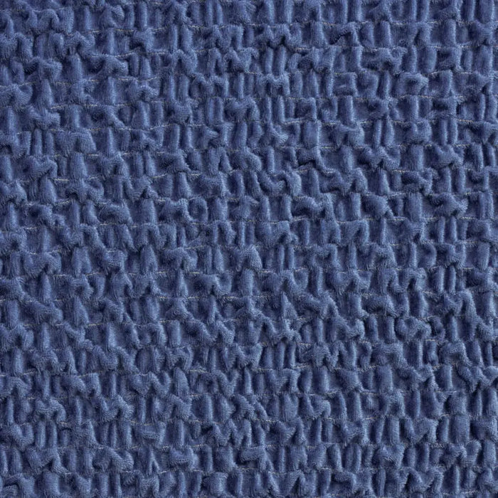 Housse de canapé inclinable 2 places - Bleu, Velours