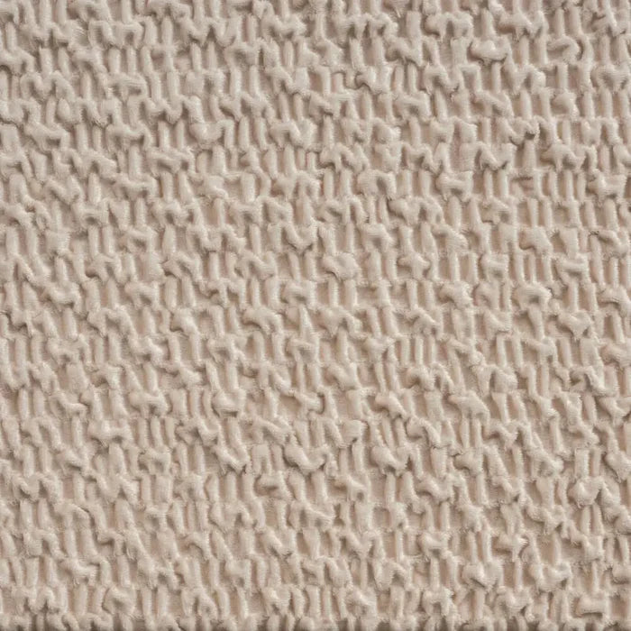 Housse de Canapé d'Angle - Beige, Collection Velours