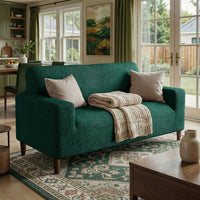 Housse de canapé 2 places - Vert, Collection Velours