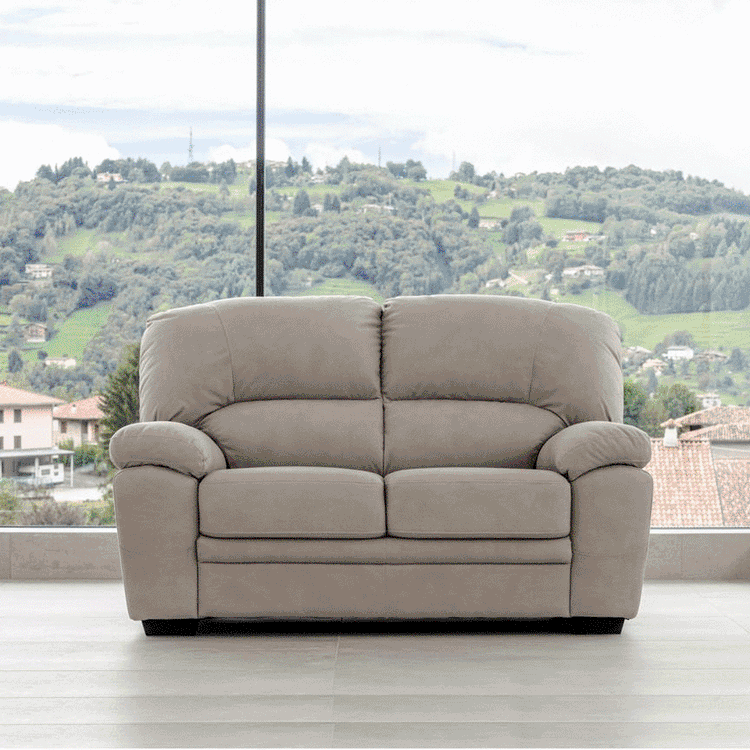 2 Seater Sofa Cover Charcoal, Microfibra Menotti Sofa Covers