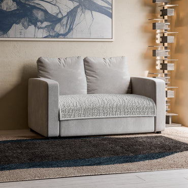 2 Seater Sofa Seat Cover - Pearl, Microfibra