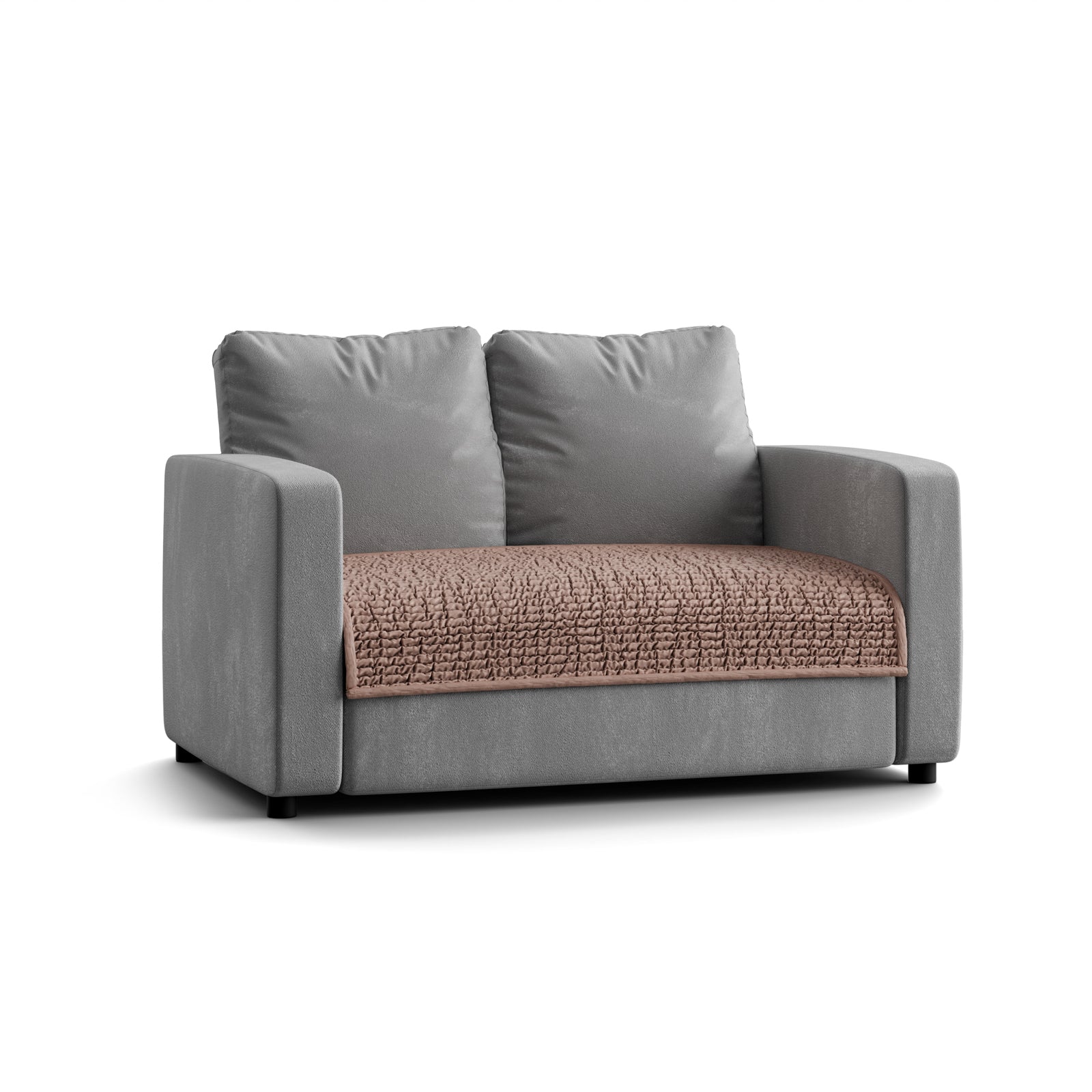 2 Seater Sofa Seat Cover - Choco, Microfibra
