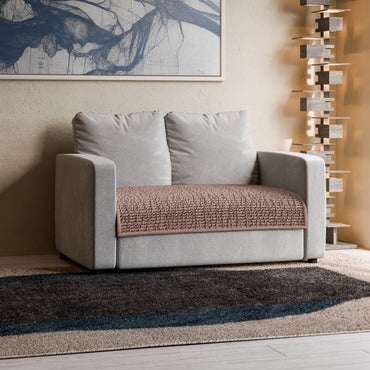 2 Seater Sofa Seat Cover - Choco, Microfibra