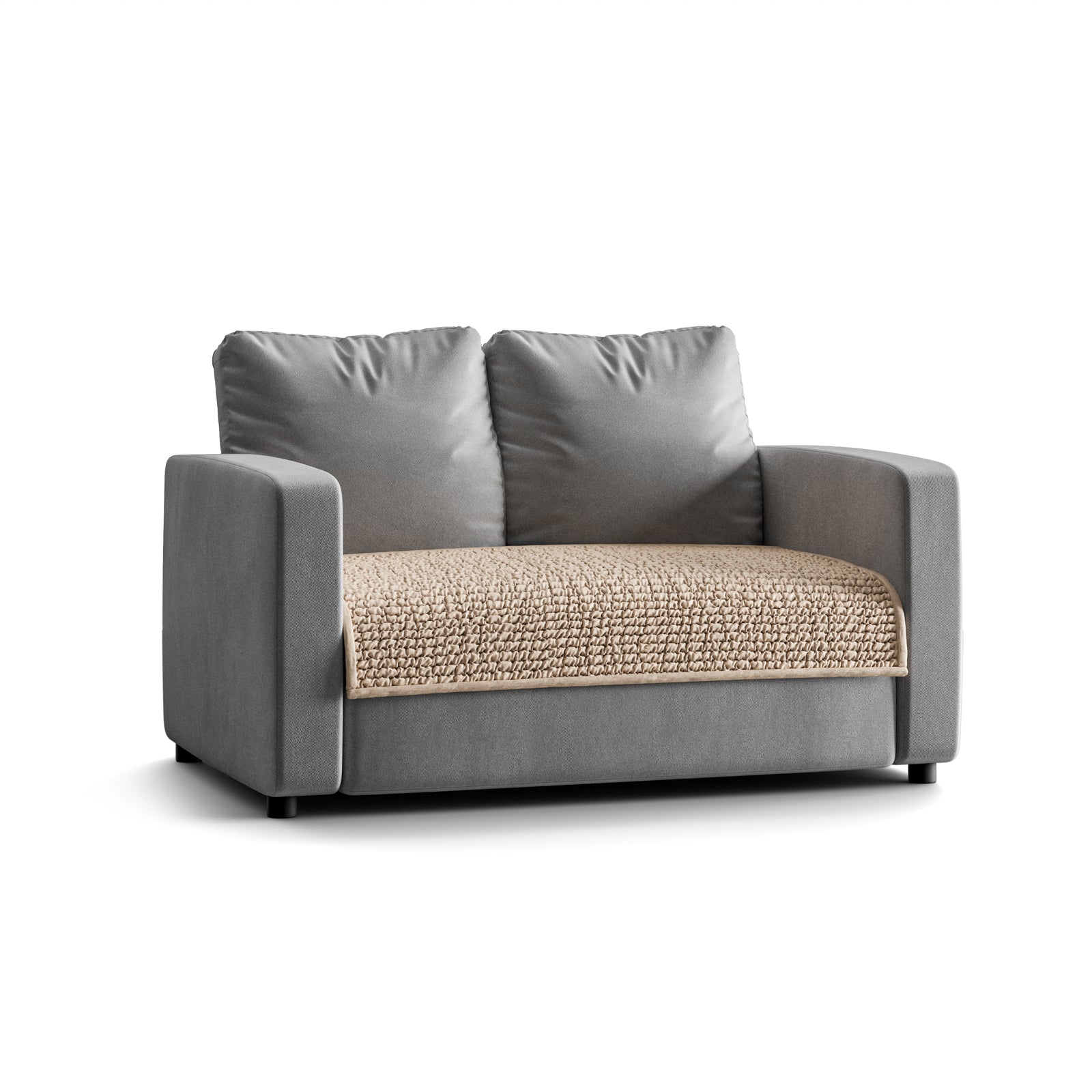 2 Seater Sofa Seat Cover - Tapioca, Microfibra