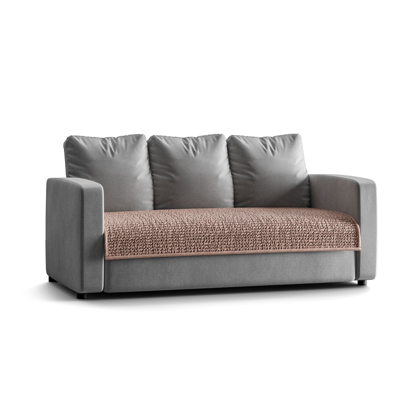 3 Seater Sofa Seat Cover - Choco, Microfibra
