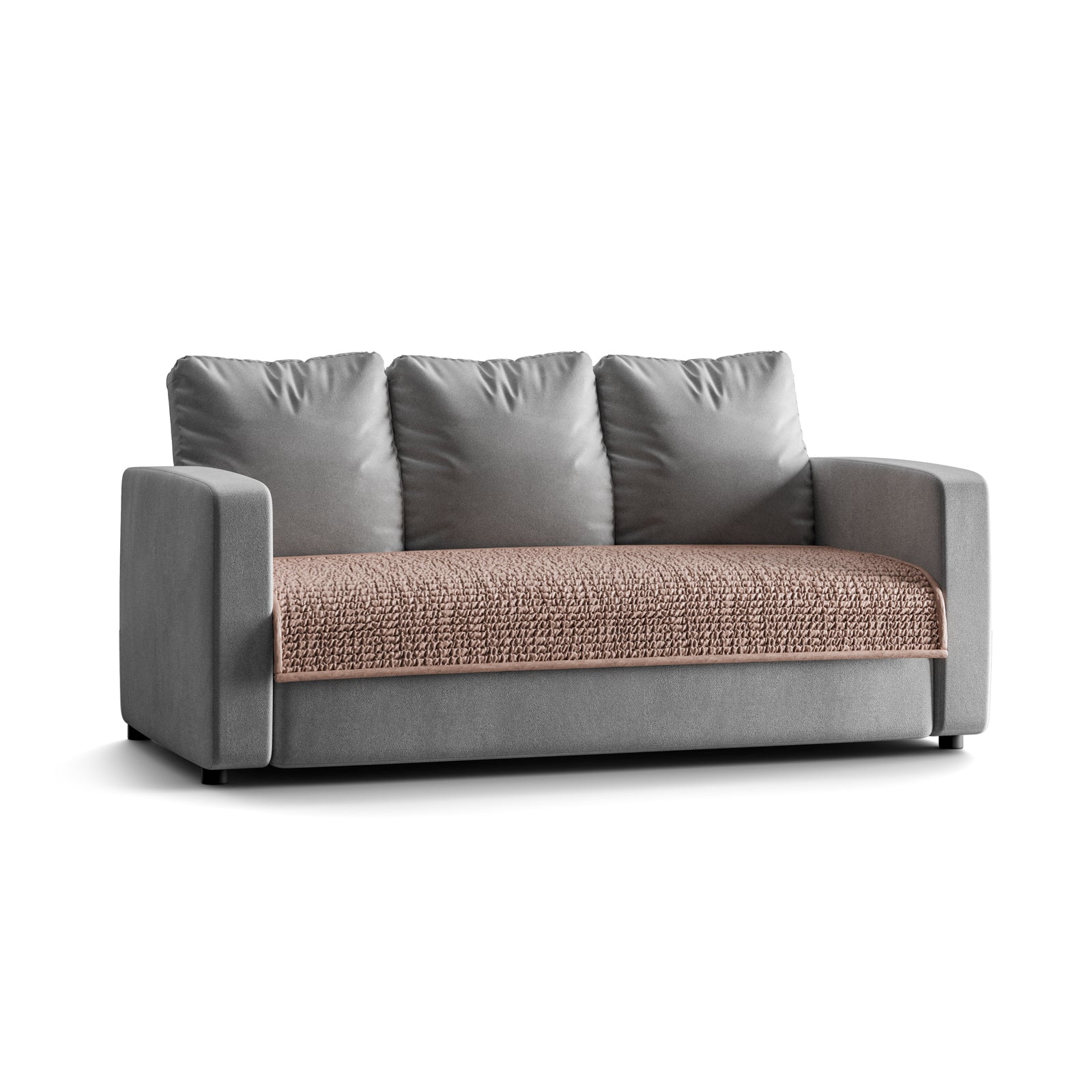 3 Seater Sofa Seat Cover - Choco, Microfibra