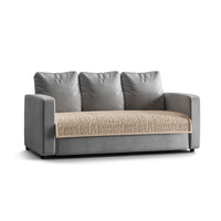 3 Seater Sofa Seat Cover - Tapioca, Microfibra